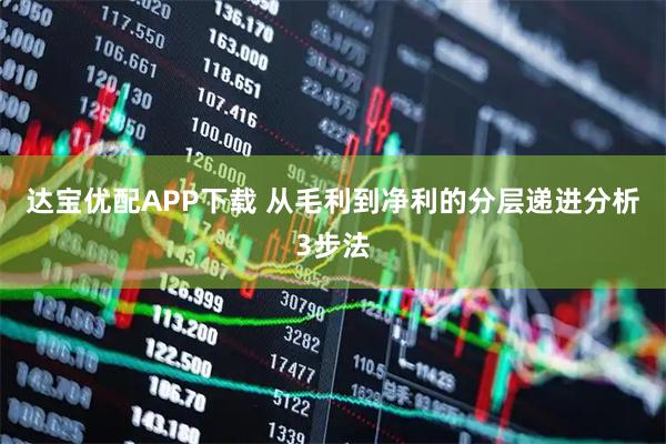 达宝优配APP下载 从毛利到净利的分层递进分析3步法